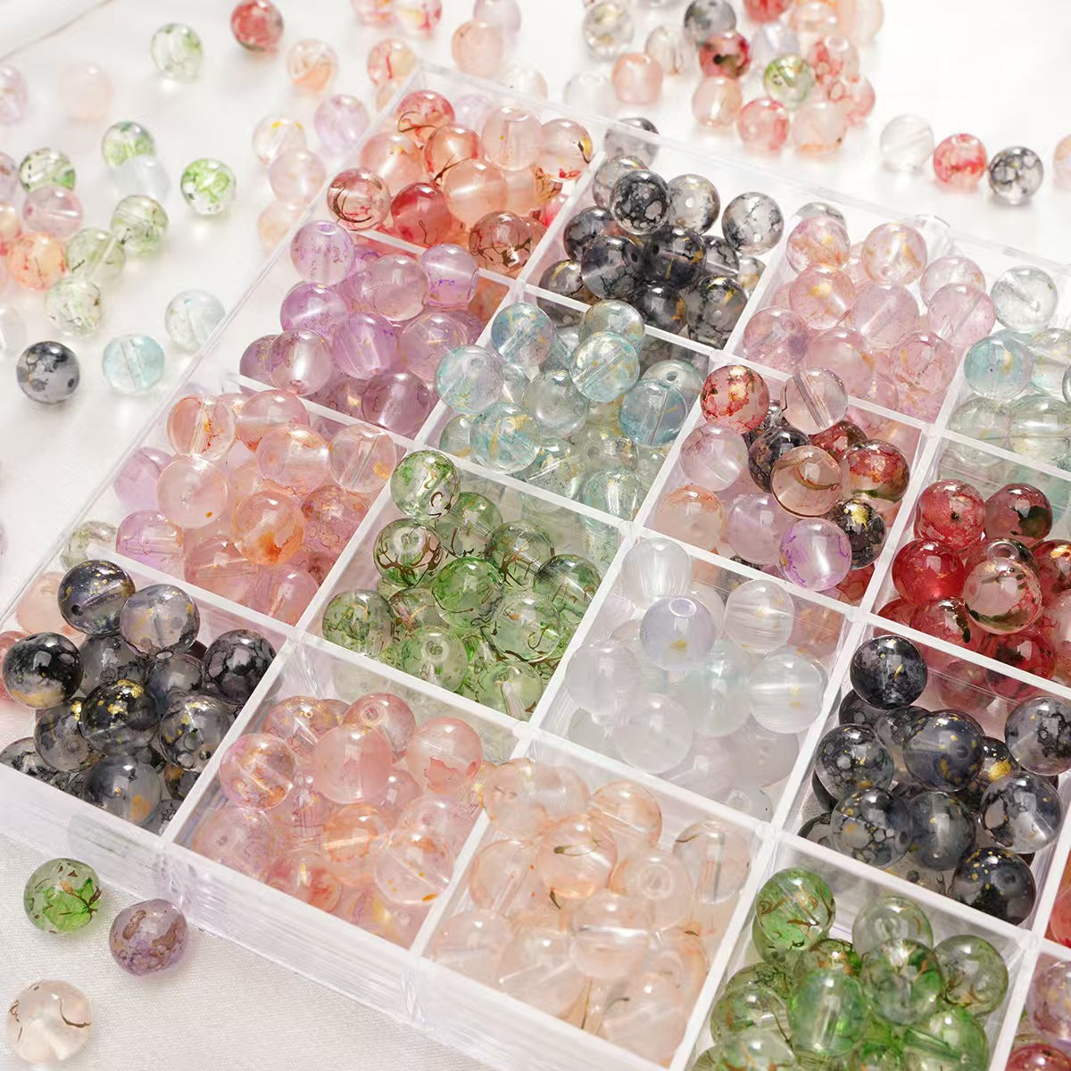 1- DIY Glass Beads Lucky Bags-Open in live