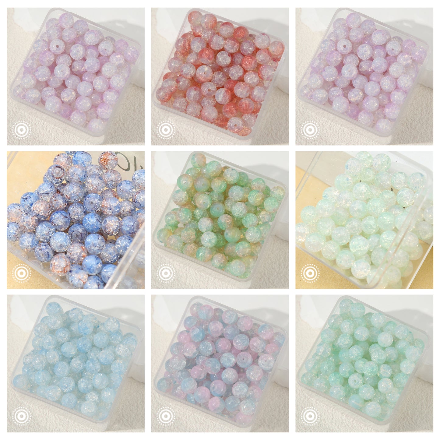 1- DIY Glass Beads Lucky Bags-Open in live