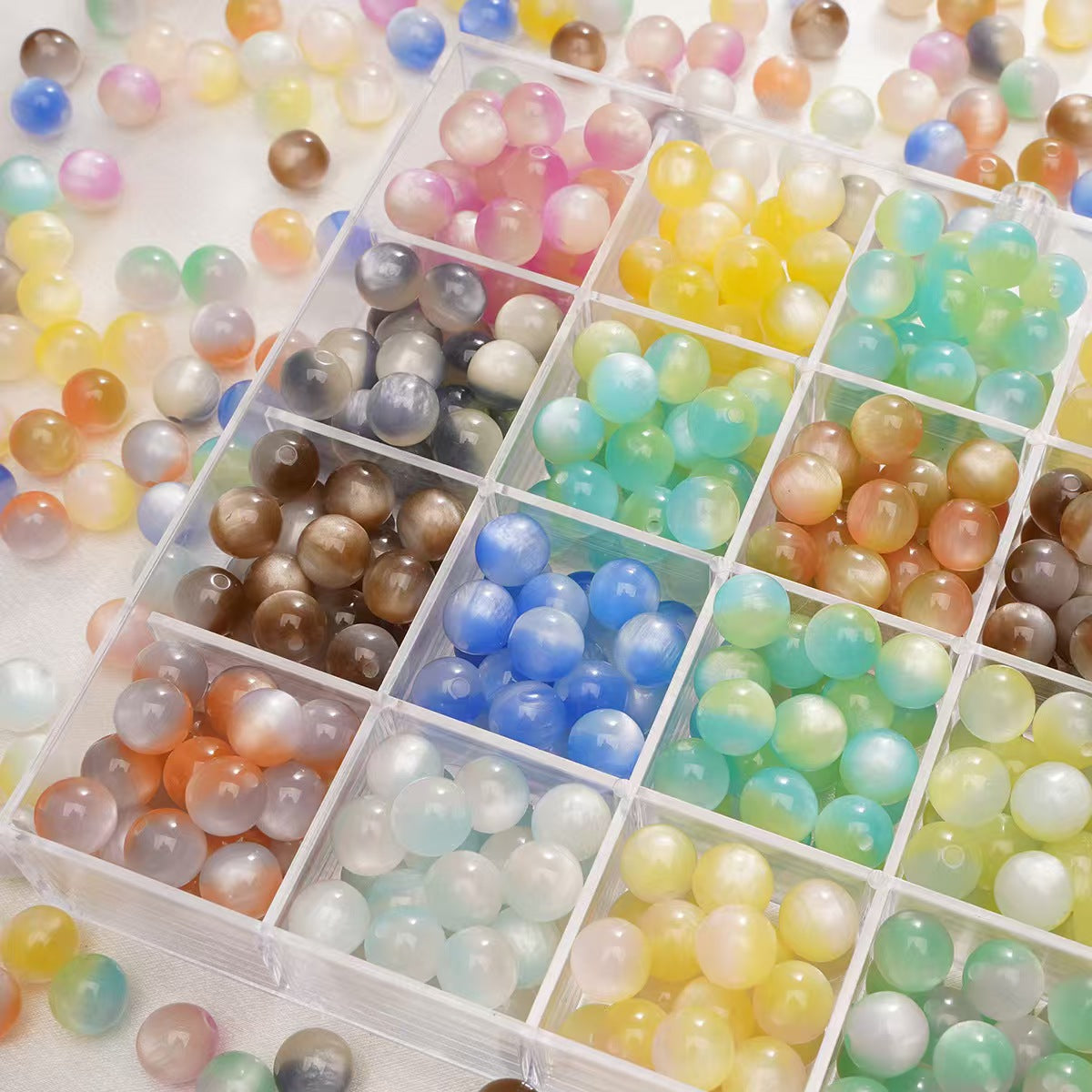 1- DIY Glass Beads Lucky Bags-Open in live