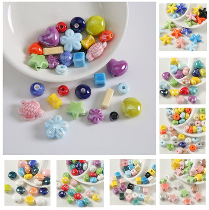 3-Acrylic Beads Lucky bags -Open in Live-Big Hole for Chain DIY